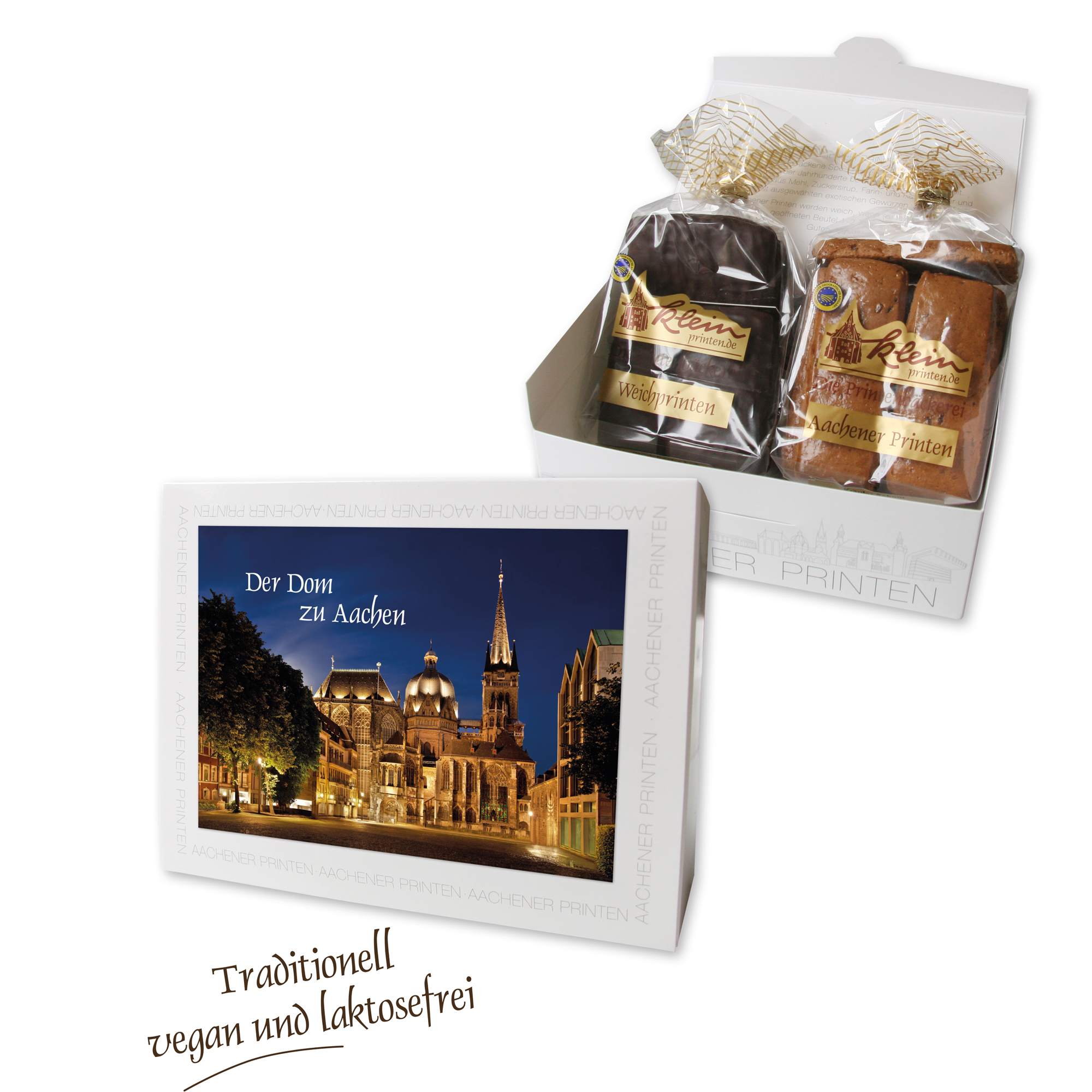 Stimmungsvolles Aachen Motiv "Dom"
